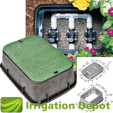 irrigation distribution box cost|irrigation valve box.